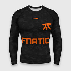 Мужской рашгард Форма Fnatic pixels