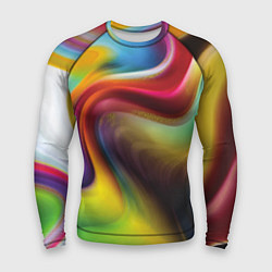 Мужской рашгард Rainbow waves