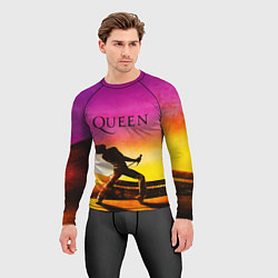 Рашгард мужской Queen Фредди Меркьюри, цвет: 3D-принт — фото 2