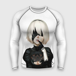 Мужской рашгард Nier: Automata - 2B Кибергражданка