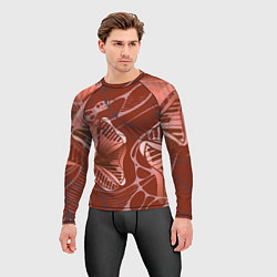 Рашгард мужской Свадебный марш, цвет: 3D-принт — фото 2