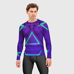 Рашгард мужской Твой стиль геометрия 1, цвет: 3D-принт — фото 2