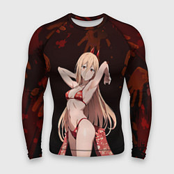 Рашгард мужской Пауэр в бикини, цвет: 3D-принт