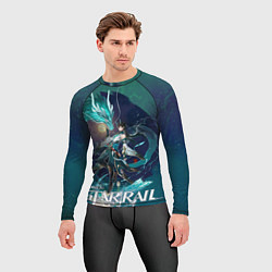 Рашгард мужской Дань Хэн Пожиратель Луны, цвет: 3D-принт — фото 2