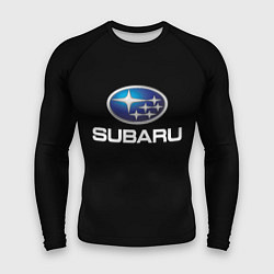 Рашгард мужской Subaru sport auto car, цвет: 3D-принт