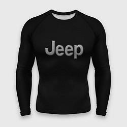 Рашгард мужской Jeep silver, цвет: 3D-принт