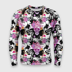 Рашгард мужской Череп бохо, цвет: 3D-принт