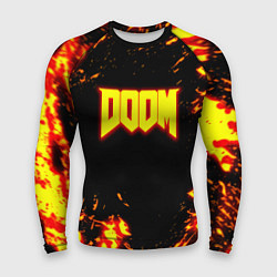 Рашгард мужской Doom огненный марс, цвет: 3D-принт