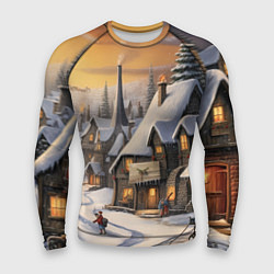 Мужской рашгард Необыкновенные приключения под новый год
