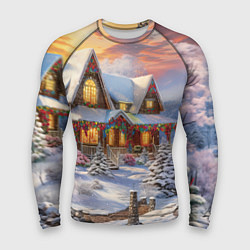 Мужской рашгард Звездная полночь подарков