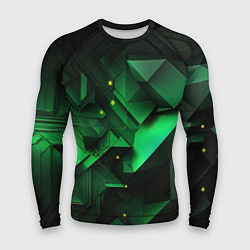 Мужской рашгард Визуальные иллюзии в геометрии