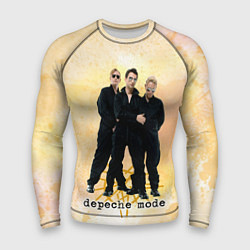 Рашгард мужской Depeche Mode - Universe band, цвет: 3D-принт