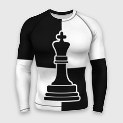 Мужской рашгард Шахматы - ферзь
