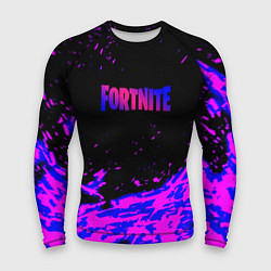 Мужской рашгард Fortnite neon logo steel