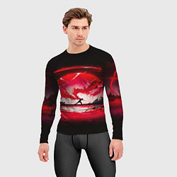 Рашгард мужской Танец в последних лучах солнца, цвет: 3D-принт — фото 2
