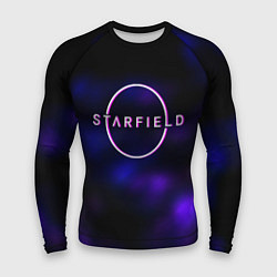 Мужской рашгард Starfield тёмное небо из игры