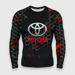 Рашгард мужской Toyota краски броня, цвет: 3D-принт