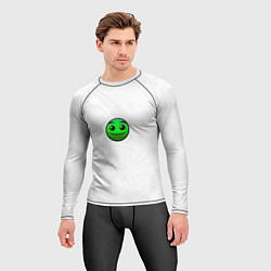 Рашгард мужской Геометри Даш смайлик, цвет: 3D-принт — фото 2
