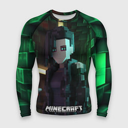 Рашгард мужской Minecraft matrix, цвет: 3D-принт