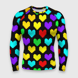 Рашгард мужской Undertale heart pattern, цвет: 3D-принт