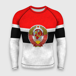 Рашгард мужской Герб СССР - ретро цвета, цвет: 3D-принт
