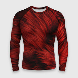 Рашгард мужской Красная шерсть, цвет: 3D-принт