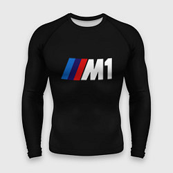 Рашгард мужской BMW m1 logo, цвет: 3D-принт