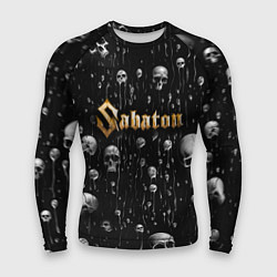 Рашгард мужской Sabaton - rock, цвет: 3D-принт