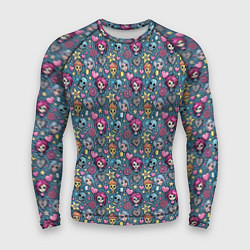 Мужской рашгард Эмо-стиль в духе 2007 года