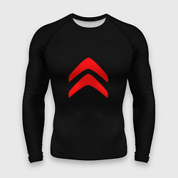 Рашгард мужской Citroen logo red, цвет: 3D-принт