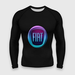 Мужской рашгард FIAT logo neon