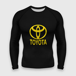 Рашгард мужской Toyota yellow, цвет: 3D-принт