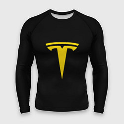 Мужской рашгард Tesla yellow