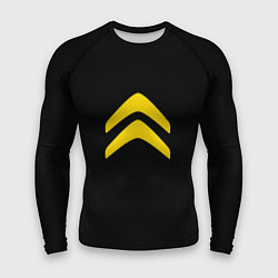 Мужской рашгард Citroen logo yellow