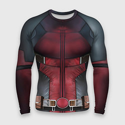 Рашгард мужской Red costume top, цвет: 3D-принт