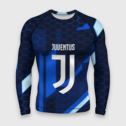 Рашгард мужской Juventus sport geometry steel, цвет: 3D-принт