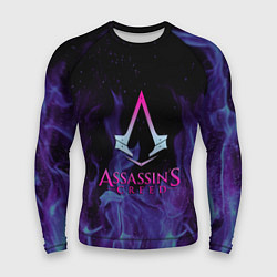 Мужской рашгард Assassins Creed flame