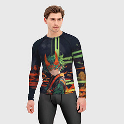 Рашгард мужской Юный Они, цвет: 3D-принт — фото 2