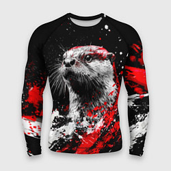 Мужской рашгард Портрет выдры