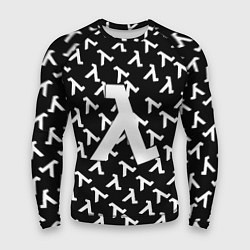 Мужской рашгард Half liife logo pattern