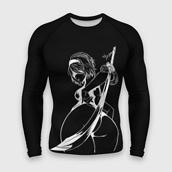 Мужской рашгард 2B с катаной - Nier automata