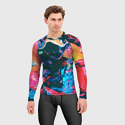 Рашгард мужской Colors, цвет: 3D-принт — фото 2