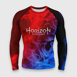 Рашгард мужской Horizon zero dawn fire gradient, цвет: 3D-принт