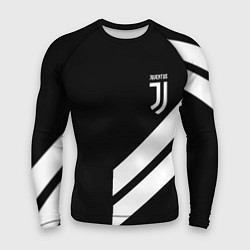 Рашгард мужской Juventus line white, цвет: 3D-принт