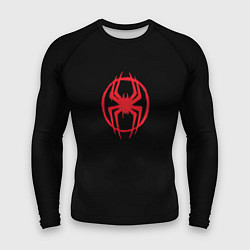 Мужской рашгард Miles Morales - logo