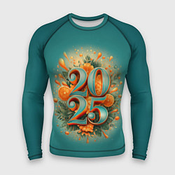 Рашгард мужской Мандариновый 2025, цвет: 3D-принт