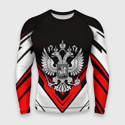 Мужской рашгард Герб России - униформа