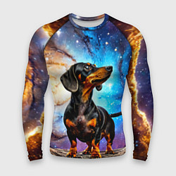Мужской рашгард Такса в космосе