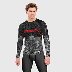 Рашгард мужской Metallica - scavenger on the skull, цвет: 3D-принт — фото 2