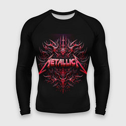 Рашгард мужской Металлика - геральдический орнамент, цвет: 3D-принт